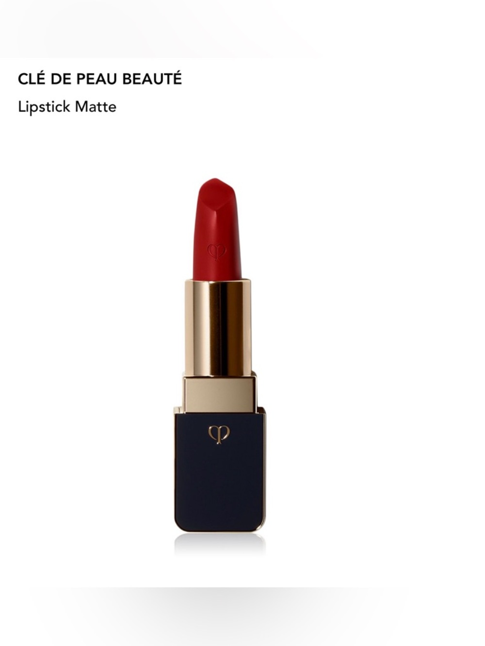 Cle de Peau Lipstick Matte 103 Legend of Rouge